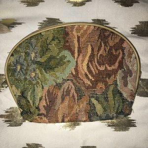 Vintage Simple Clutch W Floral Pattern